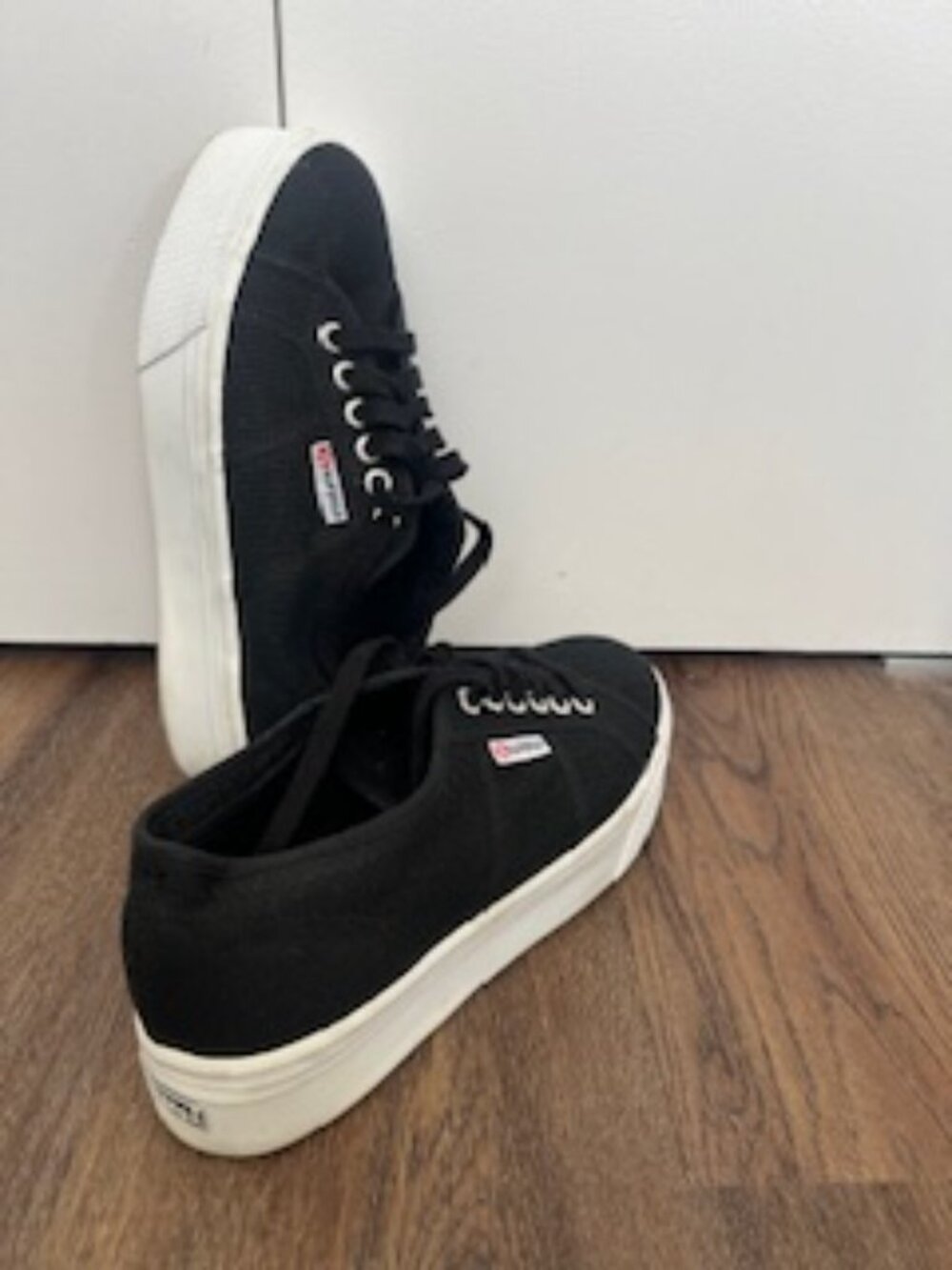 Superga Canvas Platform Sneakers - Picture 3 of 4